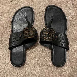 Black Tory Burch sandals